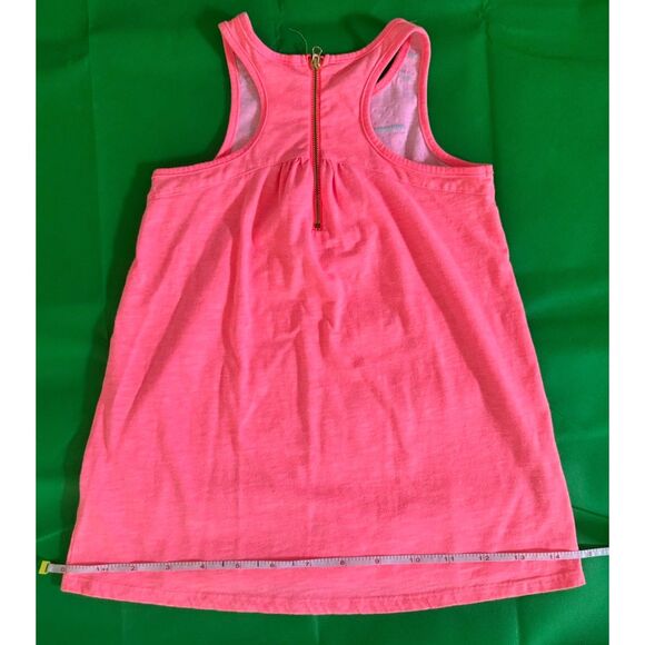 Oshkosh Orange Pink Top, Size 7, Glittery Pink, Sleeveless, Cute! - Picture 3 of 4